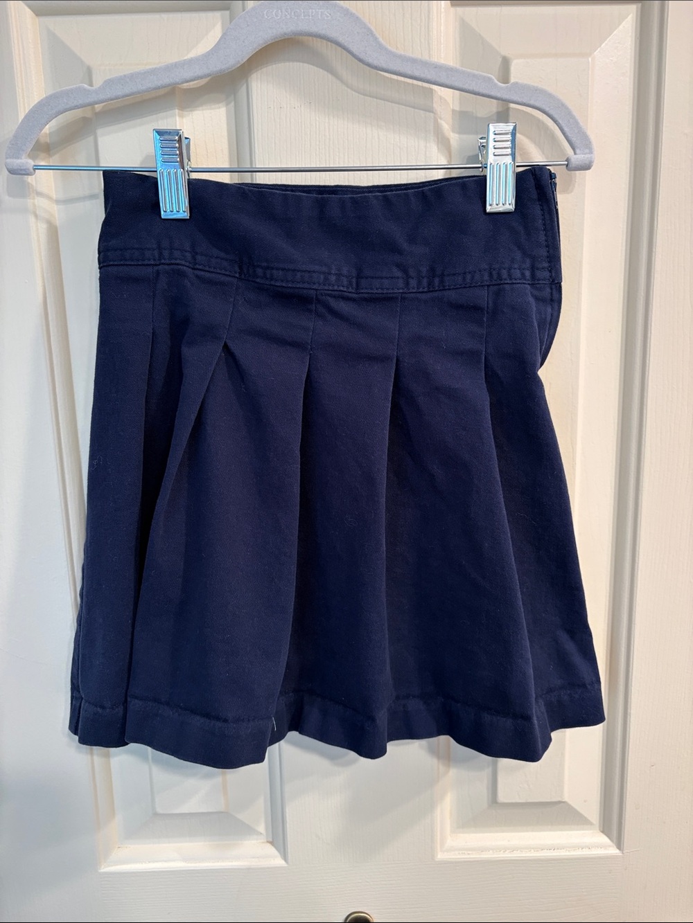 Children’s Place Uniform Skirt - Navy - size 8 - with built in shorts